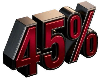 45% more FPS